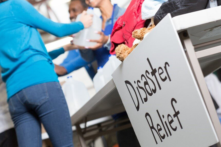 disaster relief drive