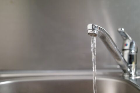 Tap water quality testing reference image, CA
